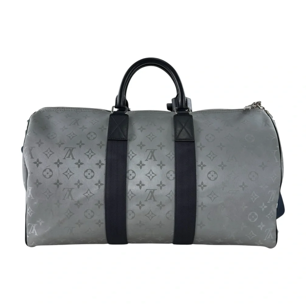 Louis Vuitton Monogram Satellite Keepall Bandouliere 50 Duffle Bag